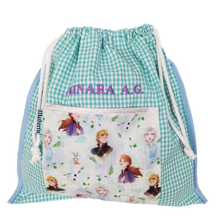 Bolsa escolar con estampado de Frozen