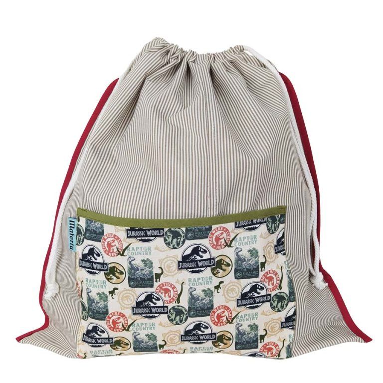 Bolsa de ropa con estampado de Jurassic World