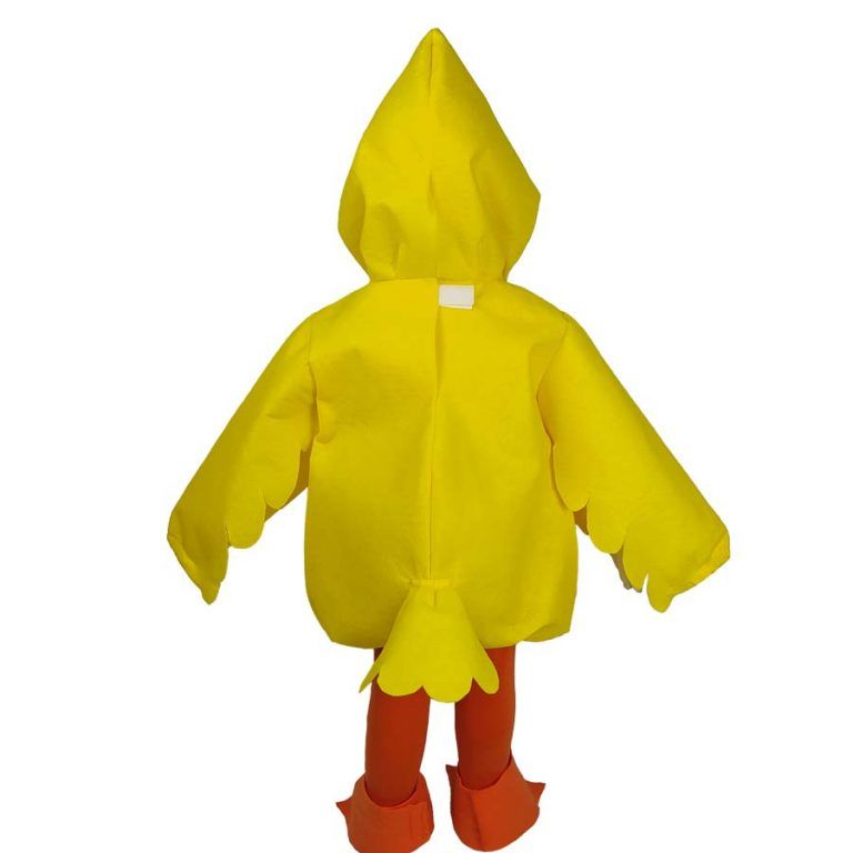 Disfraz patito infantil color amarillo