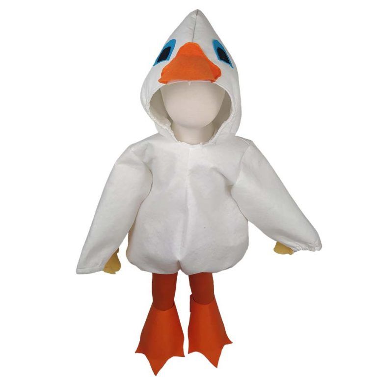 Disfraz pato blanco infantil