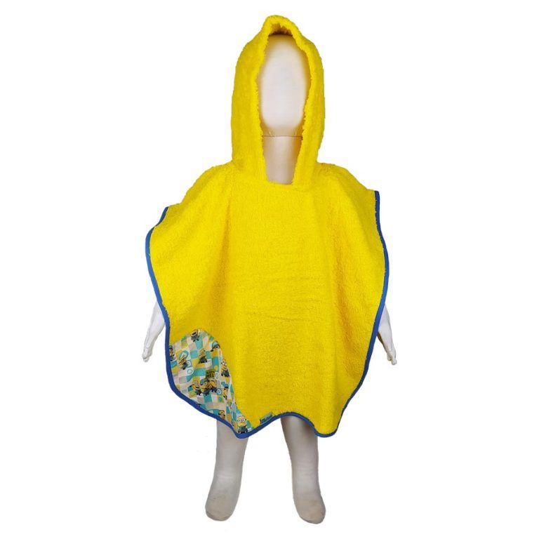 Poncho Minion Infantil