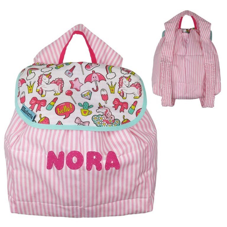 Mochila preescolar unicornios