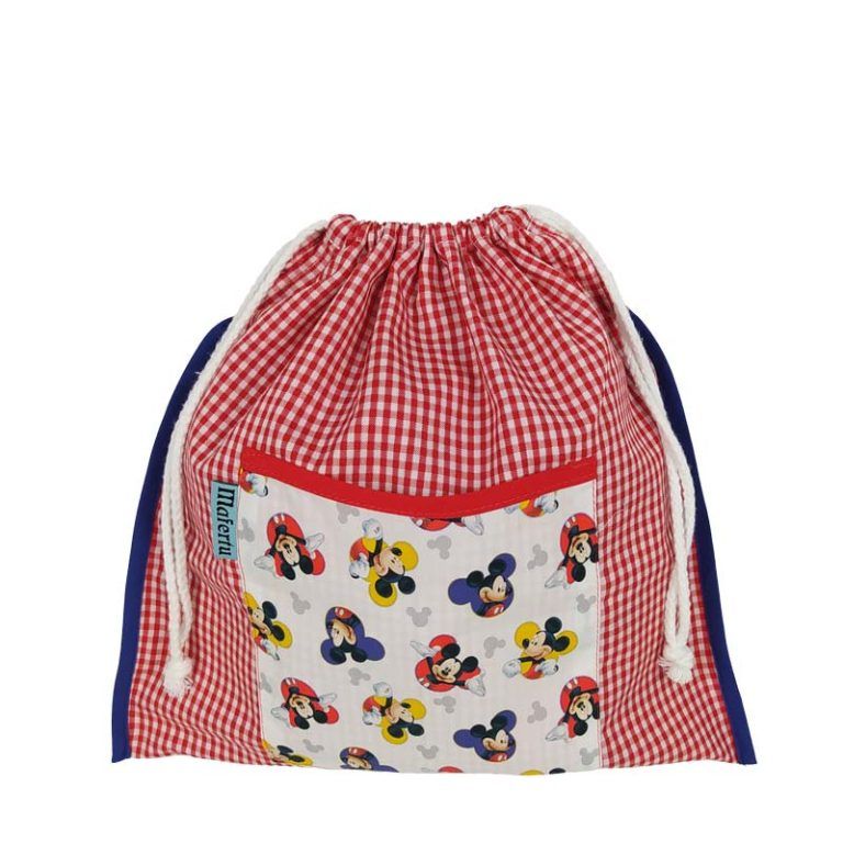 Bolsa desayuno con estampado de Mickey Mouse