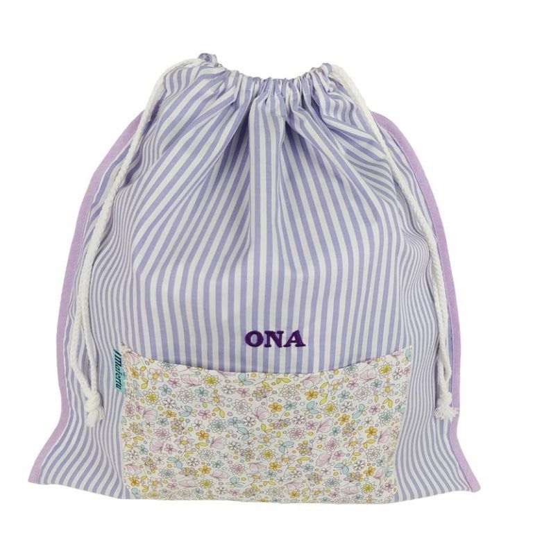 Bolsa de ropa con estampado de Mariposa