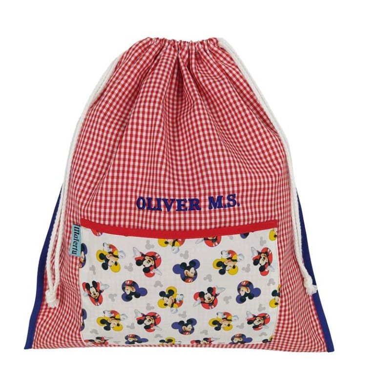 Bolsa de ropa con estampado de Mickey Mouse